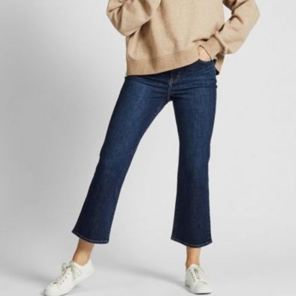uniqlo flare jeans